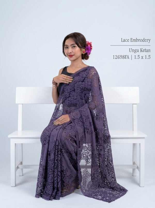 12698a Brokat Lace Embroidery 1.5