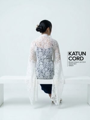12832e Brokat Cotton Cord Import 1.5