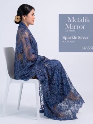 14865b Brokat Metalik Mirror Sparkle 2.6