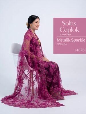 14878a Brokat Metalik Mirror 2.6