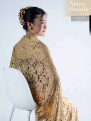 14883d Brokat Metalik Velvet 2.6