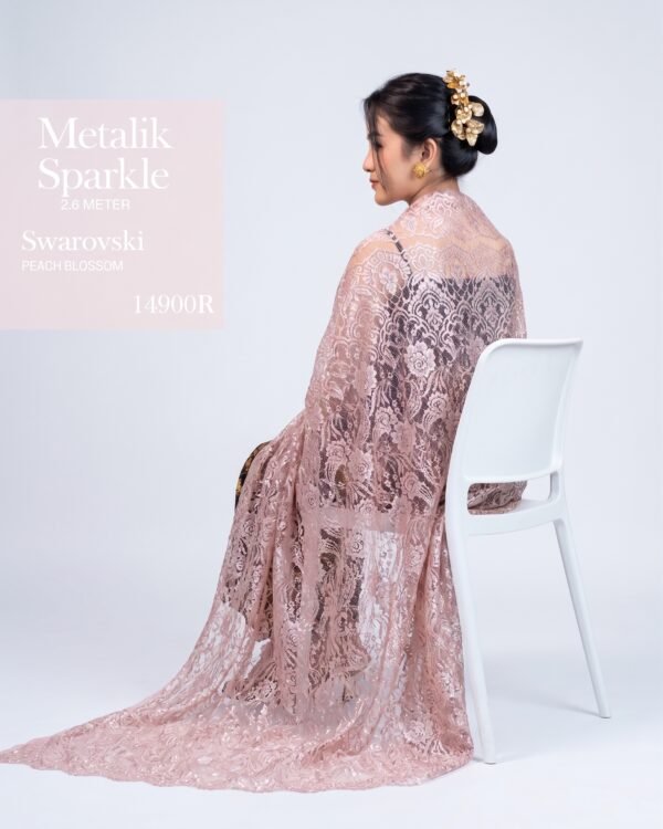 Brokat Metalik Sparkle Swarovski 2.6