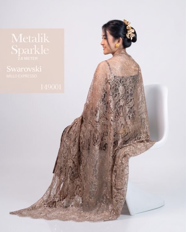 Brokat Metalik Sparkle Swarovski 2.6