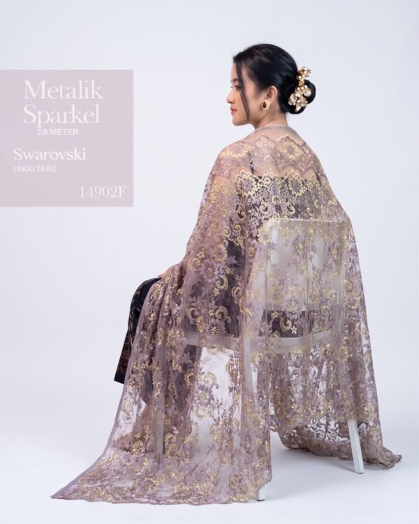 Brokat Metalik Swarovski Sparkle 2.6