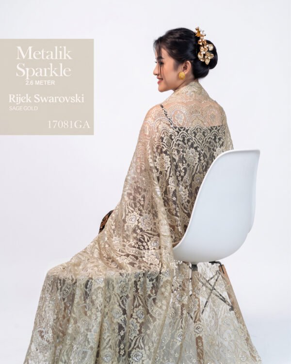 Brokat Metalik  Swarovsky (Rijek)
