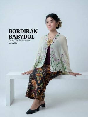 23025c Bordir Tulip Babydoll