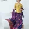 Tenun Endek Jumputan Tumpal Bordir set Sld
