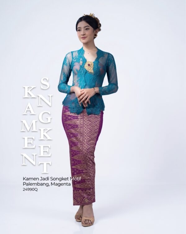 24990e Kamen Katun Bordir Songket