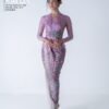 Kamen Batik Katun Setengah Jadi set Obi