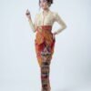 25027 Tenun Endek Tumpal Songket Ori set Sld