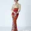 25027b Tenun Endek Tumpal Songket Ori set Sld