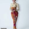 25027d Tenun Endek Tumpal Songket Ori set Sld