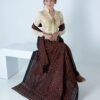 25027f Tenun Endek Tumpal Songket Ori set Sld