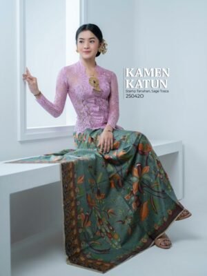 25042k Kamen Batik Cotton Stamp
