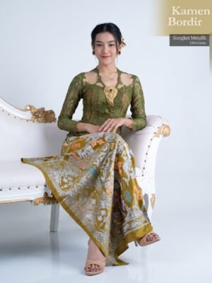 Olive Kamen Bordir Songket